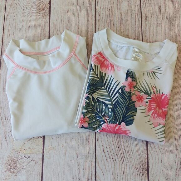 Pair of Xhilaration Rash Guards sz S - Picture 1 of 8